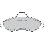 Valeo Bremsbelagsatz 598172