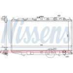 Nissens Wasserkühler PKW 62276 Nissens Wasserkühler PKW 62276