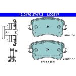 Bremsbelagsatz Audi T. A4/A5/Q5 1.8-3.2 07- Keramik 13.0470-2747.2 Bremsbelagsatz Audi T. A4/A5/Q5 1.8-3.2 07- Keramik 13.0470-2747.2