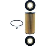 OX 123/1D MAHLE Ölfilter OX 123/1D, Filtereinsatz, Höhe 171,3 mm – u. a. für Mercedes-Benz E-Klasse (W210), Sprinter 4-T Kasten (B904), 3-T Pritsche/Fahrgestell (B903) – OE Nummer 6021800009 - l