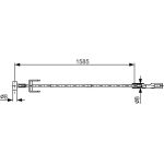 Handbremsseil 1987482145 Handbremsseil 1987482145