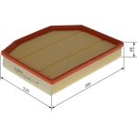 Luftfilter F 026 400 463 Luftfilter F 026 400 463