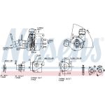 NISSENS Turbolader 93136 NISSENS Turbolader 93136