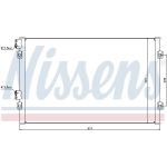Nissens Klimakondensator PKW 94555