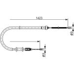 Handbremsseil li 1987477632 Handbremsseil li 1987477632