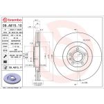12 481 043 Bremsscheibe VA 09.A815.11 12 481 043 Bremsscheibe VA 09.A815.11
