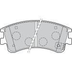 Valeo Bremsbelagsatz 301648 Valeo Bremsbelagsatz 301648