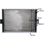 MAHLE Kühler, Motorkühlung CR 501 000S MAHLE Kühler, Motorkühlung CR 501 000S