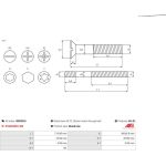 Reparatursatz, Anlasser SRS2016 Reparatursatz, Anlasser SRS2016