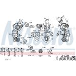 NISSENS Turbolader 93430 NISSENS Turbolader 93430