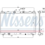 Wasserkühler PKW 606146 Wasserkühler PKW 606146