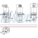 Nissens AGR-Ventil 98372 Nissens AGR-Ventil 98372
