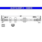 ATE Bremsschlauch 24.5112-0387.3 ATE Bremsschlauch 24.5112-0387.3