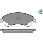 MEYLE Bremsbelagsatz Ford Transit 2.2/2.4 06- (260/2 025 244 8518/PD MEYLE Bremsbelagsatz Ford Transit 2.2/2.4 06- (260/2 025 244 8518/PD