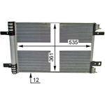 MAHLE Kondensator, Klimaanlage AC 886 000P MAHLE Kondensator, Klimaanlage AC 886 000P
