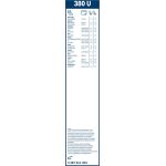 Bosch Wischerblatt U380 3397011353 Bosch Wischerblatt U380 3397011353