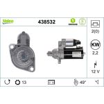 Valeo Anlasser 438532 Valeo Anlasser 438532