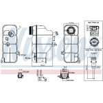Nissens Kühlmittel-Ausgleichsbehälter 996195 Nissens Kühlmittel-Ausgleichsbehälter 996195
