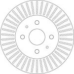 87 481 019 Bremsscheibe VA DF6407 87 481 019 Bremsscheibe VA DF6407