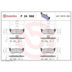 BREMBO Bremsklötze HA P 24 068