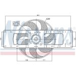 Nissens Kühlerlüfter PKW 85499 Nissens Kühlerlüfter PKW 85499