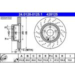 Bremsscheibe Db P. W220 2,8-3,8 98-05 24.0128-0125.1 Bremsscheibe Db P. W220 2,8-3,8 98-05 24.0128-0125.1