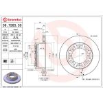 BREMBO Bremsscheibe 09.7263.30