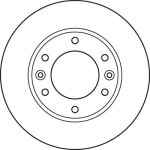 TRW Bremsscheibe DF4924S TRW Bremsscheibe DF4924S