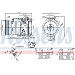 Nissens Klimakompressor PKW 890066 Nissens Klimakompressor PKW 890066