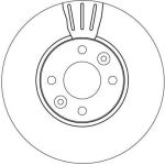 TRW Bremsscheibe DF4267 TRW Bremsscheibe DF4267