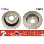 Bremsscheibe Db T. Vito 108 # DF2794 Bremsscheibe Db T. Vito 108 # DF2794
