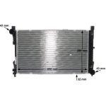 MAHLE Kühler, Motorkühlung CR 1478 000S MAHLE Kühler, Motorkühlung CR 1478 000S