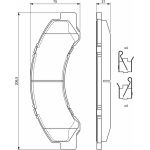 Bosch Bremsbelagsatz 0 986 494 677 Bosch Bremsbelagsatz 0 986 494 677