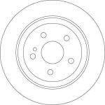 TRW Bremsscheibe Mercedes-Benz W220 98-05 DF4436 TRW Bremsscheibe Mercedes-Benz W220 98-05 DF4436