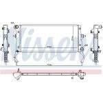 Nissens Wasserkühler PKW 606261 Nissens Wasserkühler PKW 606261