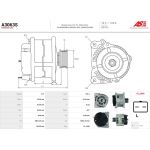 A3063S AS-PL Lichtmaschine (Generator) A3063S A3063S AS-PL Lichtmaschine (Generator) A3063S