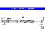 ATE Bremsschlauch 24.5111-0495.3 ATE Bremsschlauch 24.5111-0495.3