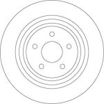 TRW Bremsscheibe DF6976 TRW Bremsscheibe DF6976