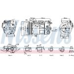 Nissens Klimakompressor 891141 Nissens Klimakompressor 891141