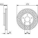 Bremsscheibe 0 986 479 783 Bremsscheibe 0 986 479 783