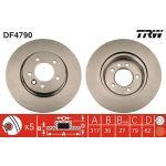 Bremsscheibe Land Rover P. Discovery 04- 2.7Td/Range 04 DF4790 Bremsscheibe Land Rover P. Discovery 04- 2.7Td/Range 04 DF4790