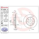86 481 050 Bremsscheibe VA 09.9936.14 86 481 050 Bremsscheibe VA 09.9936.14