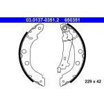 ATE Bremsbackensatz 03.0137-0351.2