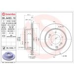 94 482 001 Bremsscheibe HA 09.A453.11 94 482 001 Bremsscheibe HA 09.A453.11