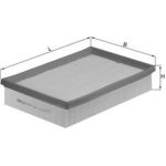 MAHLE Luftfilter LX 1044