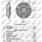 NRF Kühlerlüfterkupplung 49561 NRF Kühlerlüfterkupplung 49561