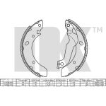 Bremsbacken Hyundai Lantra 2734561 Bremsbacken Hyundai Lantra 2734561
