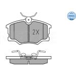 MEYLE Bremsbelagsatz Opel Corsa B 1.4/1.7D 93-00 025 235 4616 MEYLE Bremsbelagsatz Opel Corsa B 1.4/1.7D 93-00 025 235 4616