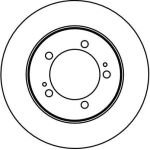 TRW Bremsscheibe DF1429 TRW Bremsscheibe DF1429