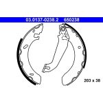 ATE Bremsbacken 03.0137-0238.2